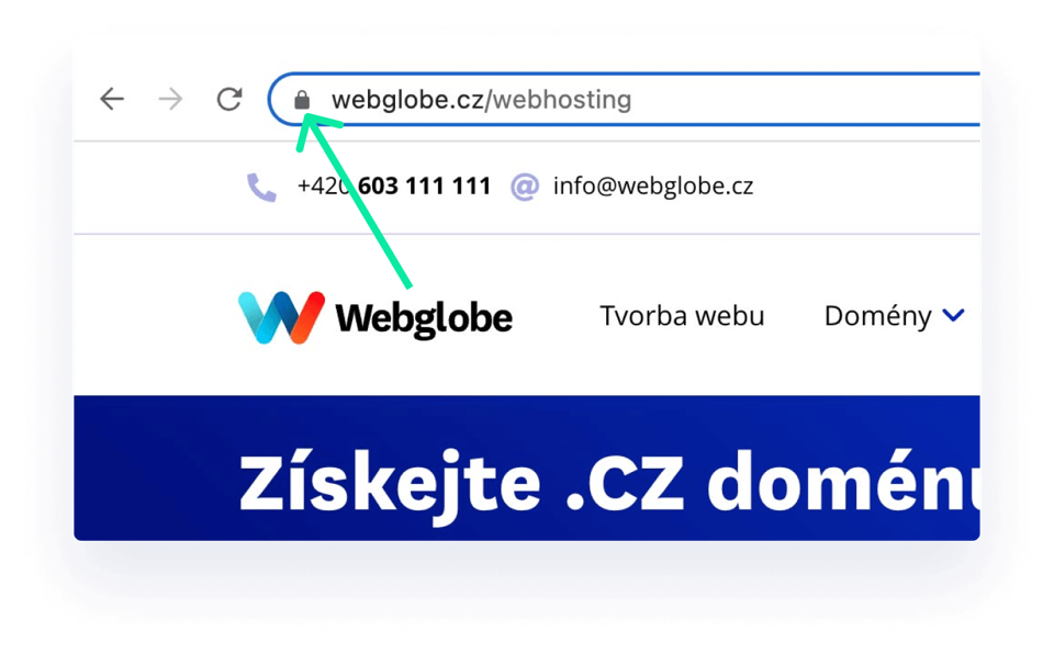 Jak poznám, že má web HTTPS protokol.