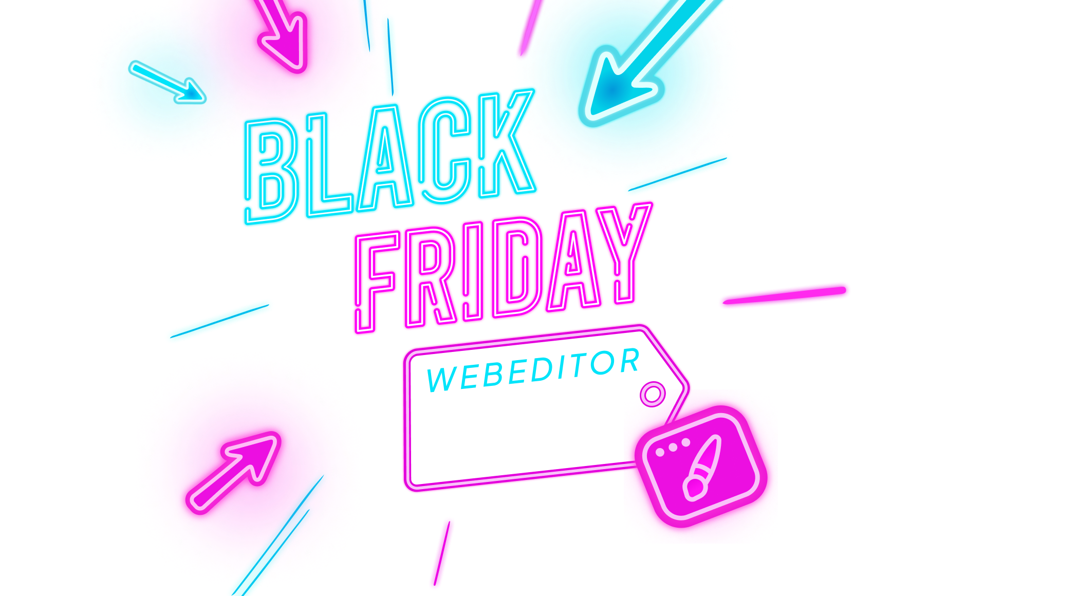 Black Friday WebEditor o 50 % levnější