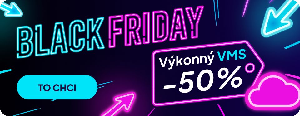 Výkonný VMS s 50% Black Friday slevou